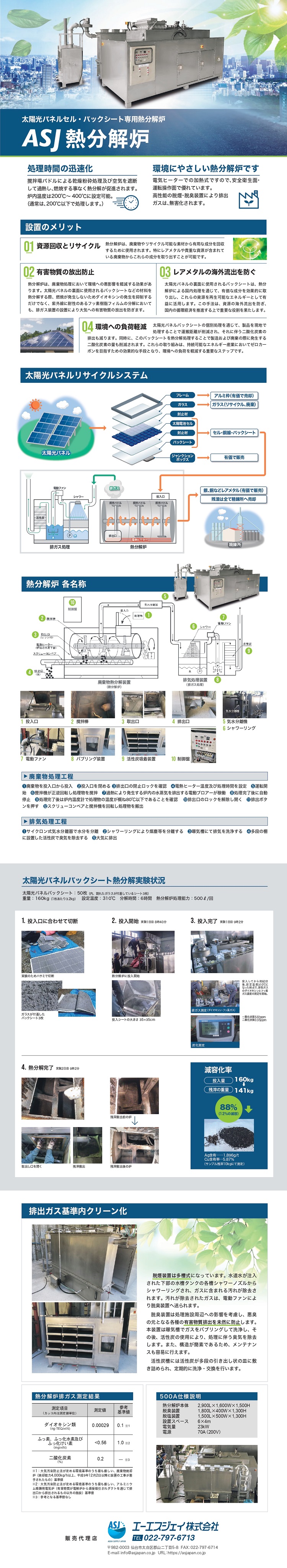 ASJ熱分解炉